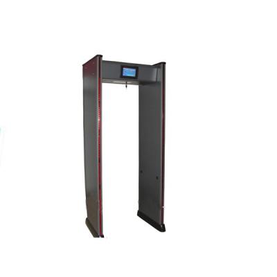 China Full Color Touch Screen Multi-zone Walk through security detector /Body security scanner MCD-2012 for sale