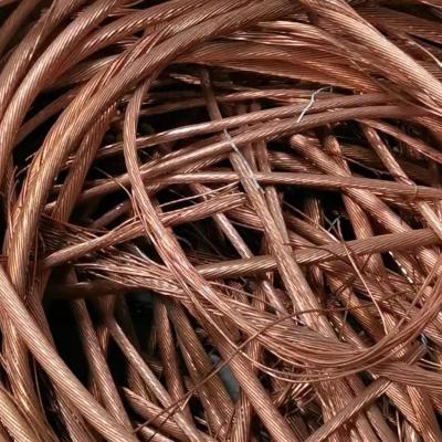 China Copper Wire Scrap Grade And Bulk Copper 99.95%Cu Scrap For Cable Wire Scrap Wire for sale