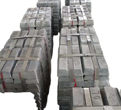 China Mainly used for die casting alloy battery industry export zinc ingots online sale silver white metal color for sale