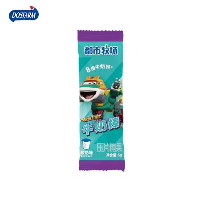 China OEM / ODM Natural Quality Milk Candy Yogurt Flavor Healthy Probiotics Milk Lollipop for sale