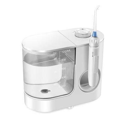 China Tooth Clean& Massage 1000ml Family Used Water 2021 Flosser Oral Irrigator for sale