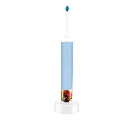 China Household OEM Patent Toothbrush 3 Head Modes Rotating Chargeable Adult Sonic Toothbrush for sale