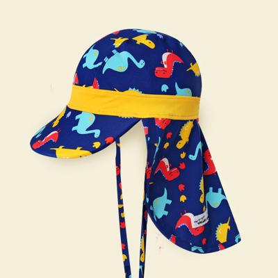 China Custom Logo Solid Color Kids Swim Hat Cheap Price UV+50 Sublimation Kids Swim Hat UPF+50 Sun Protection Baby Beach Swim Hat for sale