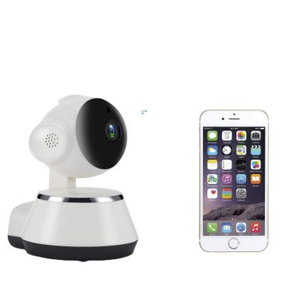 China Wireless Siren V380 IP Camera Built-in ptz H.264 pro wifi 360 Degree Pan-Tilt Video CCTV Indoor Smart Security Camera for sale