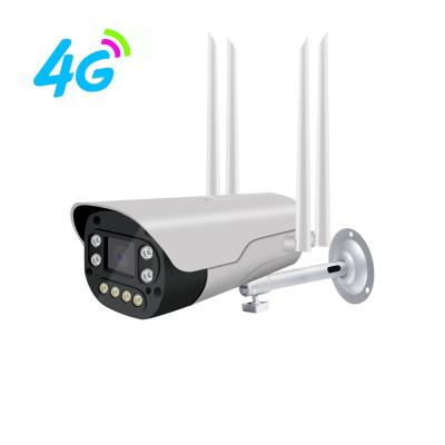 China Verto V380 Four Antennas H.265 HD 1080P Outdoor Waterproof Security Siren Bullet 4G Wireless Smart IP Camera for sale