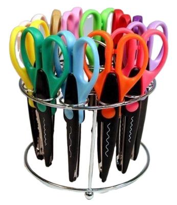 China Office Wholesale Scissors School Stainless Steel Tool Kit Universal Cut Plastic Handle for sale