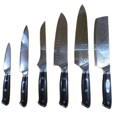 China Viable Damascus kitchen knife, knife set, chef for sale