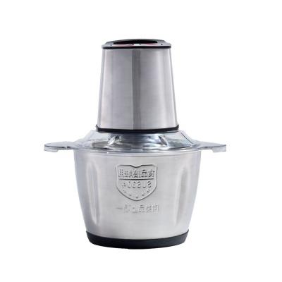 China Hot Sale 3L Professional Home Car Stainless Steel Silent Electric Food Chopper for sale