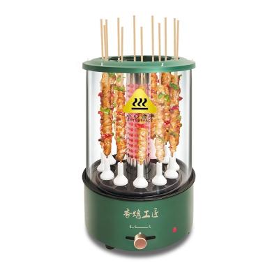 China Mini Electric Barbecue Grill Multi-Function Smokeless Rotating Grill Oven Barbecue Grill for sale