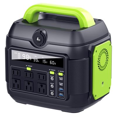 China Type C 600W Portable Power Station Battery Pack Emergency Supply For Home And Office Outdoor Activities for sale