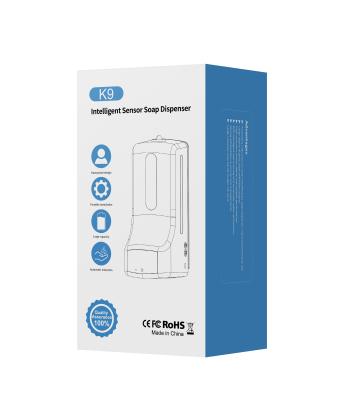 China Foam Soap Dispenser K9 2 in 1 Hand Sanitizer Soap Dispenser 1000ML with Temperature Measurement Automatic Disinfection Machine for sale