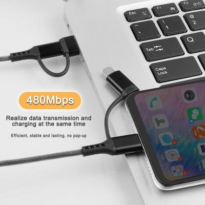 China 98% Cell Phone Models And Tablets Fast Charging Nylon Braided Type C Cell Phone Best Usb Cables Magnetic Data Cable For Iphone for sale