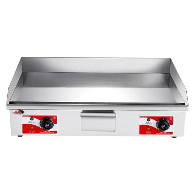 China Outdoor Commercial Kitchen Equipment Snack Machine Electric Flat Panel Grill Pan for sale