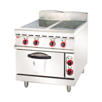 China Outdoor Hot Sale Electric Lightwave Cooker with 4-Hot Plate and Electric Oven for sale