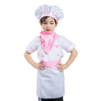 China For Chef Party Costume For Kids Toddler Role Play With Chef Hat Best Gifts For Age 2-6 Boys Girls for sale