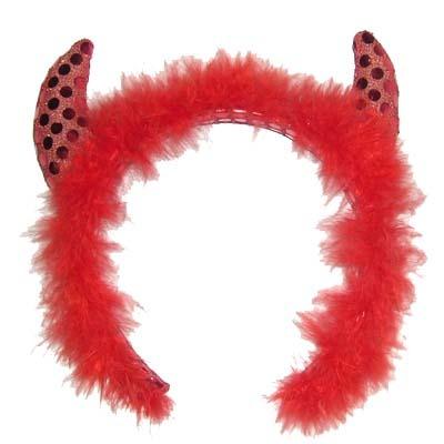 China Cute Hollaween Factory Direct Selling New Arrival Feather Headband Hairband Headwear Hair Circle For Kids Girls Party for sale