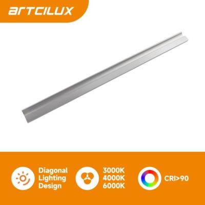 China T Profile Led Light Aluminum direct Custom Length Strip Lighting Channel A220EA for sale