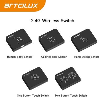 China PIR Bewegung drahtloser Sensor Switch 2,4 GHz Fernbedienung LED Sensor Switch zu verkaufen