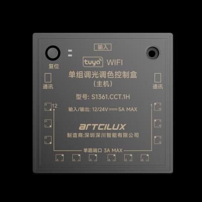 China LED Wireless Control Receiver Sensor Switch 2.4GHz Dimming CCT Tuner Controller for sale