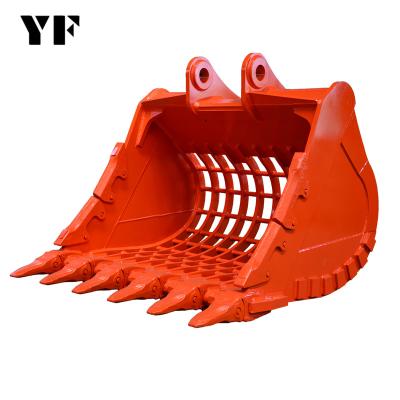 China Engineering Machine Excavator HD Bucket Skeleton Bucket Excavator Skeleton Bucket For Cleaning The River for sale