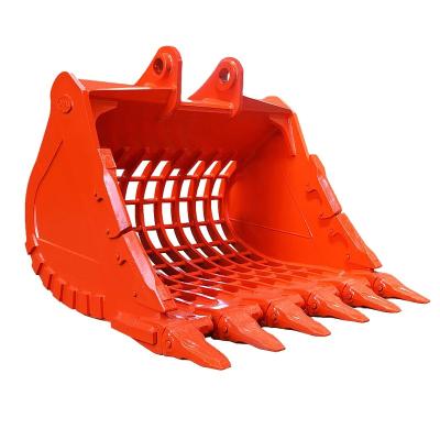 China Construction Machine ZX750 Excavator Bucket Skeleton Bucket Grid Bucket Factory Price for sale