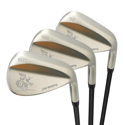 China OEM Champagne Right Hand Stainless Steel Golf Wedge Set for sale