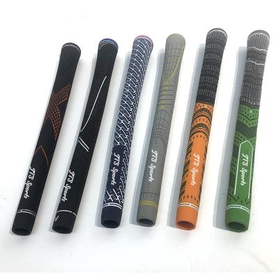 China Rubber Non Slip OEM Standard Size Mid Size Rubber Golf Grips for sale