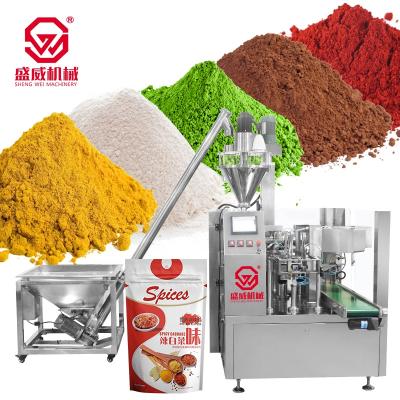 China High Speed ​​Fully Automatic Food Pack Pouch Food Holder Grocery Sealing Packing Machine for sale