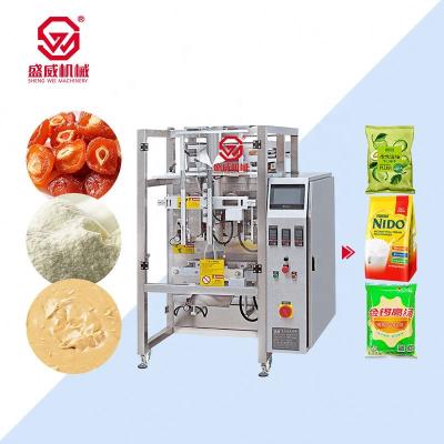 China Food Weighing Packaging Packaging 100G 10Kg Sugar Rice Cake Puffed Food Juice Protein Feed Machine Pouch for sale