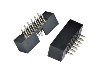 China Gerader Neigung 2x12 DES IDC PWB-Kasten-Titel-Verbindungsstück-180 des Grad-2.0mm Pin-Sockel zu verkaufen