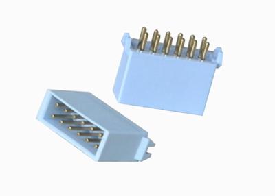 Chine Boîte droite de l'IMMERSION 12 de Pin de connecteur bleu d'en-tête type lancement de 180 degrés de 2.54mm à vendre