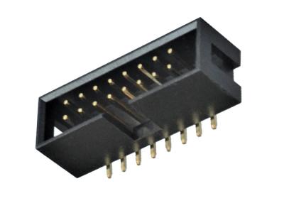 China Tipo masculino PBT de SMT de la echada del conector 2.54m m del jefe de la caja/material de aislador de PA6T en venta