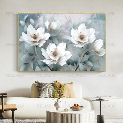 China Nordic CREATIVE Wall Art Plant Flowers Print Canvas Painting Modern Home Decoration Cuadros Flower Posters And Prints Picture No Frame for sale