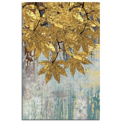 China CREATIVE Whole Sale Foil Gold Canvas Painting Print Gold Factory Abstract Posters And Wall Art Pictures For Living Room Aisle Decoration for sale