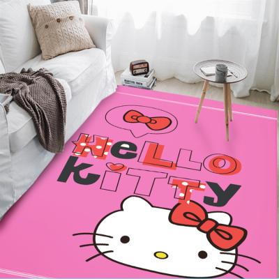 China Non-Slip Amazon Hot selling Black Hole Printed Carept Floor Carpet 3D Carpet for sale