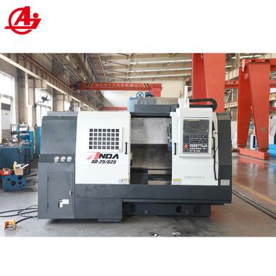 China Machinery Repairs Workshop Anyang AD25 45degree Slope Bed CNC Lathe For Track Turning for sale