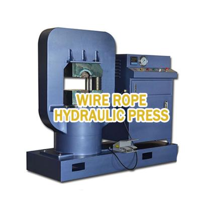 China Metal Forming 500 Ton Hydraulic Pressing Industrial Steel Wire Rope Machine for sale