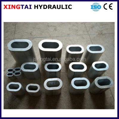 China Used For Aluminum Steel Wire Rope Steel Wire Rope Ferrule For Steel Wire Rope Slings for sale