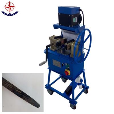 China Building Material Shops RD-1010 3mm to 16mm Steel Wire Rope Cutting and Annealing Machine for sale