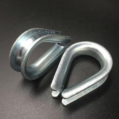 China Protect Metal Wire Rope Thimble From DIN 3901 DIN6899B Wire Ropes for sale