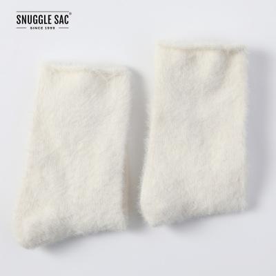 China Warm Soft Fuzzy Fluffy Socks Women And Solid Color Flooring Cuddle Breathable Winter Air Bag Soft Men for sale