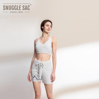 China Anti-Wrinkle Hug Bag Air Feel Knitted Sweater Pants Set Two Piece Pants Plus Size Trousers Women Pants for sale