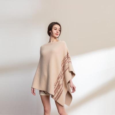 China Anti-pilling Cuddle Bag Air Feel Knittedr Sweaters Women Plus Size Poncho Sweaters for sale