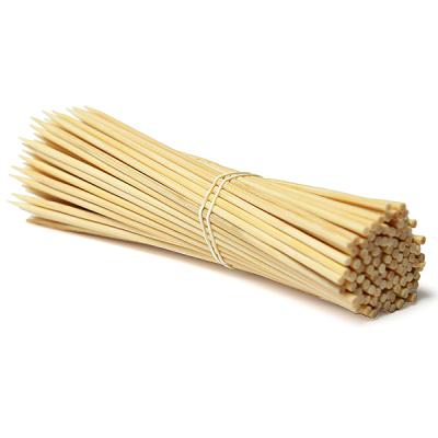 China Easily cleaned round 20inches long bamboo sticks GRILL bamboo skewer with wholesale price for sale