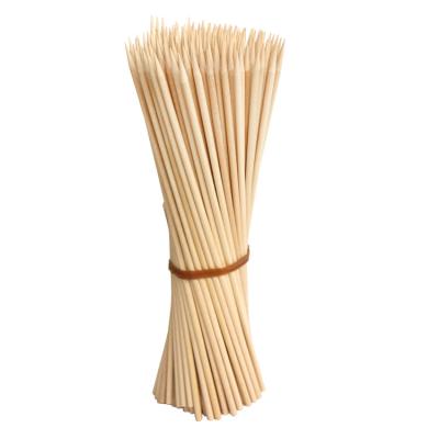 China Easily Cleaned Disposable Natural Bamboo Satay Stick Corn Dog Sticks for sale