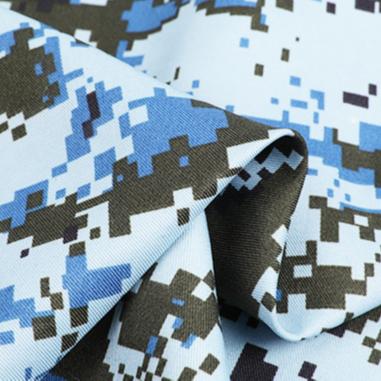 China Beautiful Shrink-Resistant Camouflage Printed Military Uniform Fabrics Polyester Fabric With Twill for sale