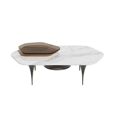 China Original Modern Coffee Table Marble Table Living Room TV Showcase And Coffee Table for sale