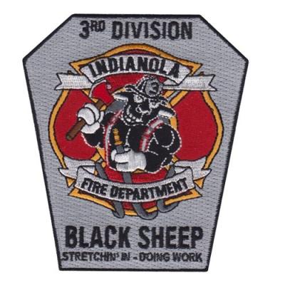 China Other Wholesale Fire Department Engine 51 Iron On Embroidered Apparel Patches Backing Sew Custom Embroidery Patches for sale