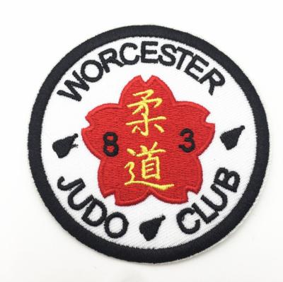 China Other Best Price Iron On Embroidered Badges For Hat And Apparel OEM Custom Patches Custom Embroidery for sale