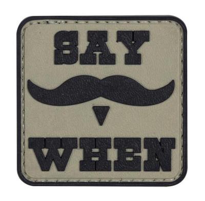 China Custom Soft PVC 3D Rubber Patches PVC 3D Embossed Patch For Apparel for sale